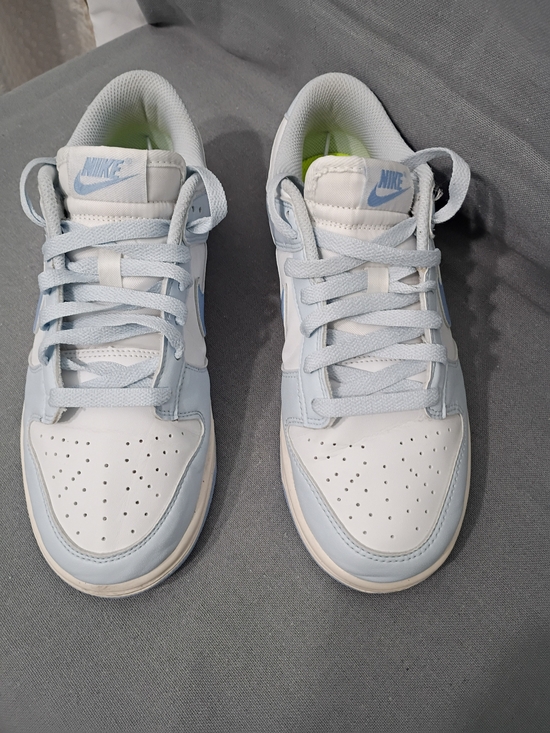Nike Shoes - Nike Women's Dunks Low-Top Sneakers - Light Blue & White Size 8